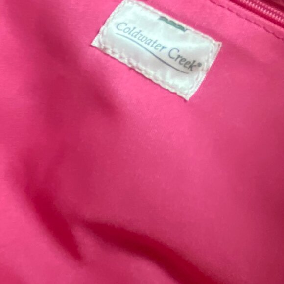 Coldwater Creek Colorful Woven Handbag EUC - Picture 4 of 10